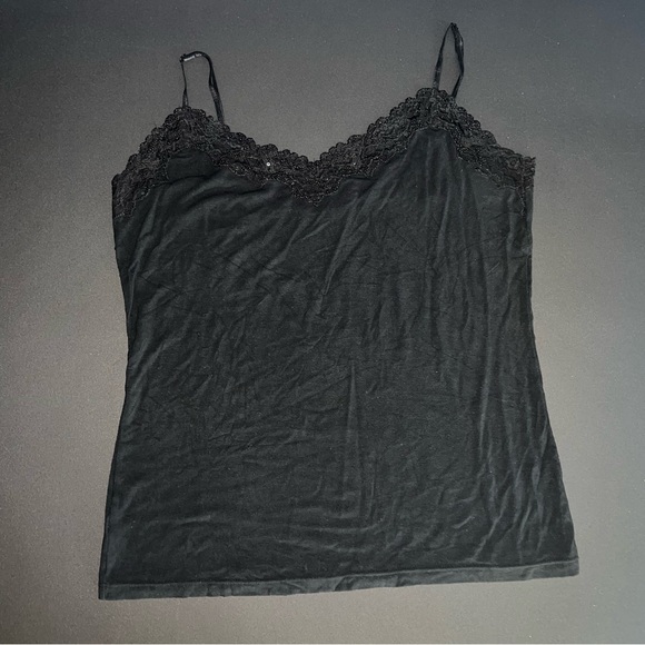 Two Ann Taylor camisoles white and black excellent condition 🩷 - Picture 9 of 14